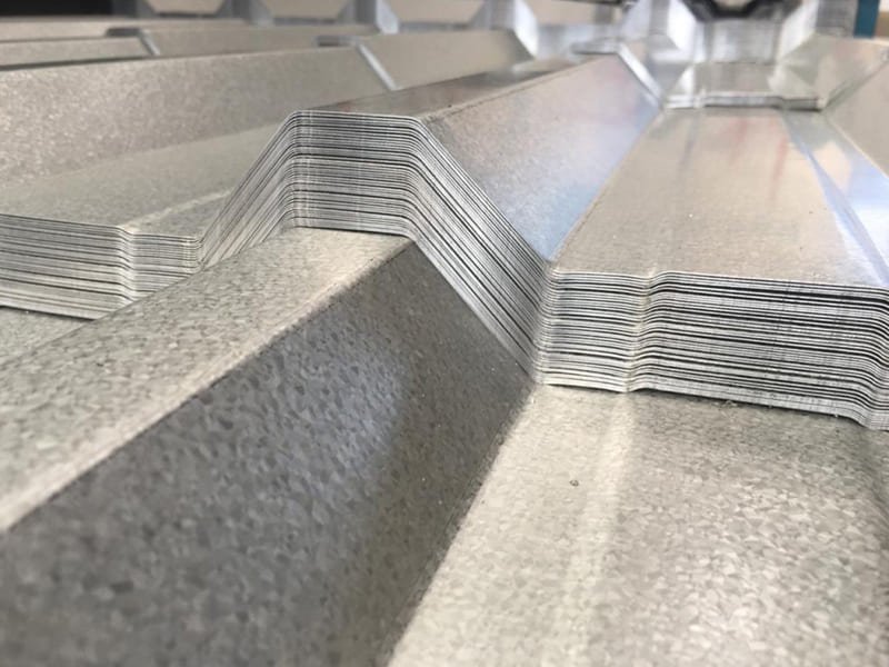 Telhas trapezoidais TP 40/980